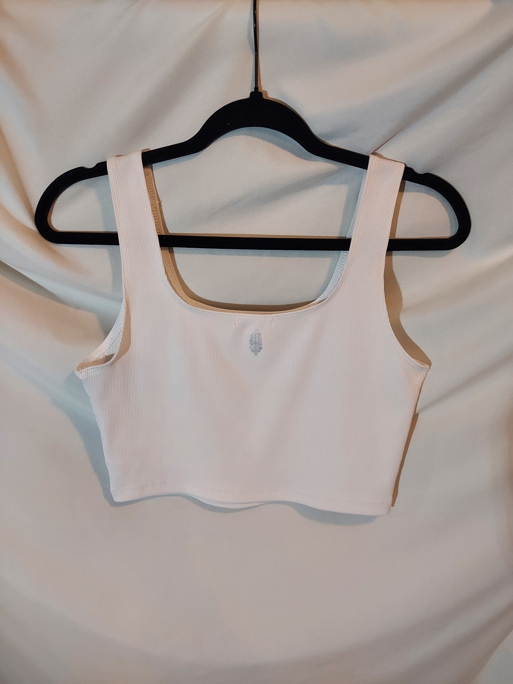 FP Movement Happiness Runs Square Neck Crop Tank - White - Picture 2 of 9